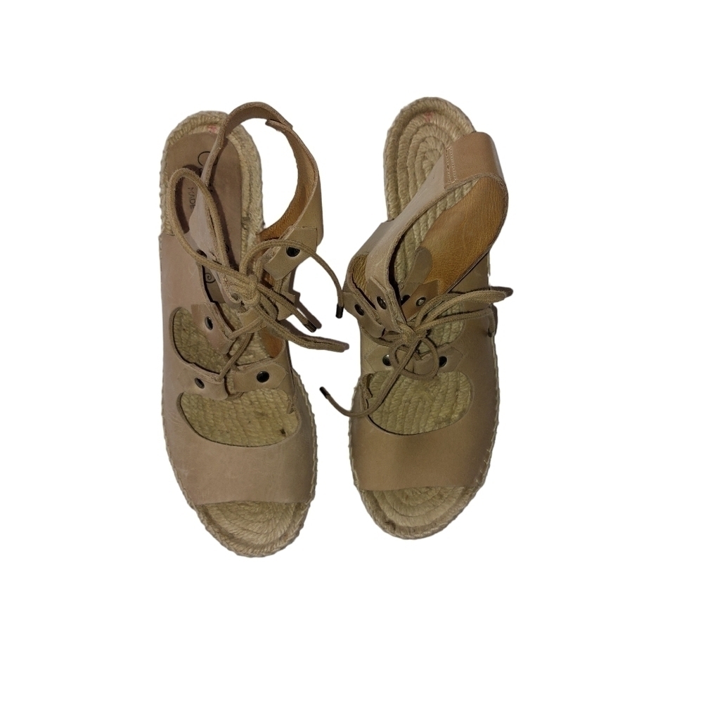 Carmen Saiz Ladies Wedge Strappy Sandals